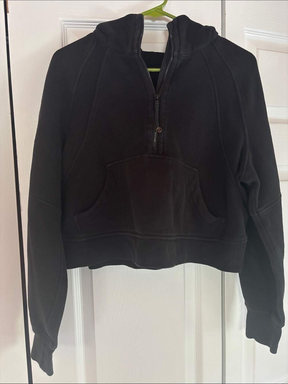 lululemon athletica Black Half-Zip Hoodie
